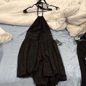 Black Halter Dress